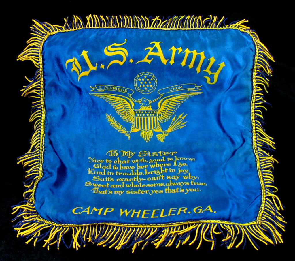 WWII US Army Camp Wheeler Sister Pillowcase
